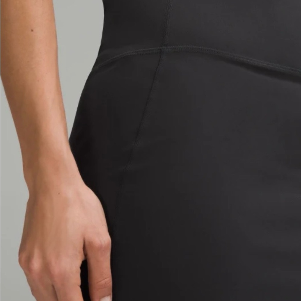 Lululemon Athletica Classic Black ALIGN Midi Pencil Skirt - Picture 4 of 8